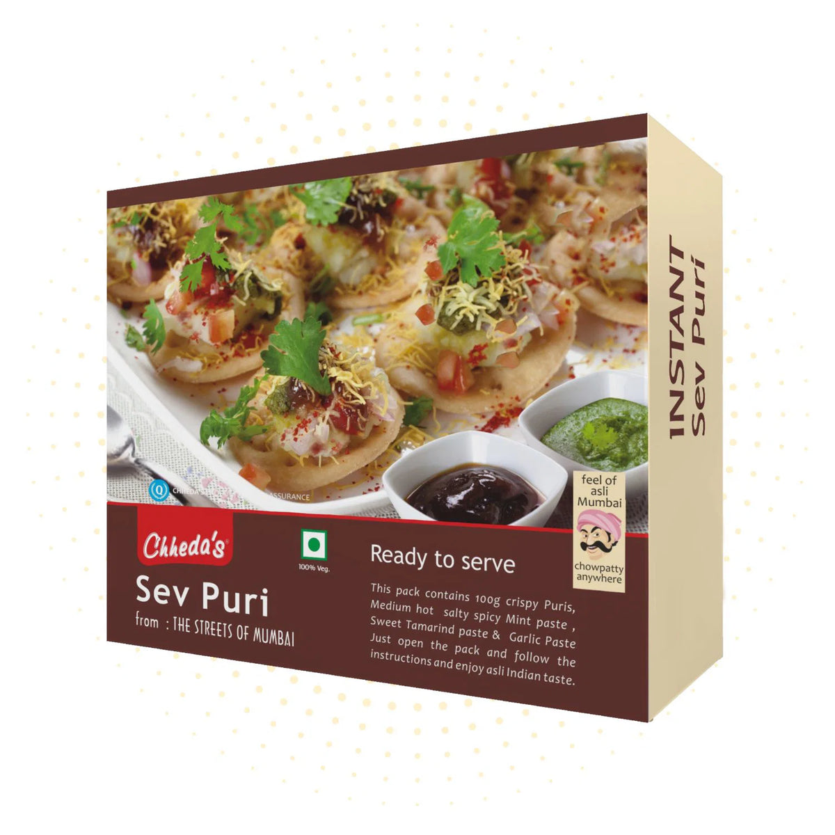 Cheddas Instant Sev Puri