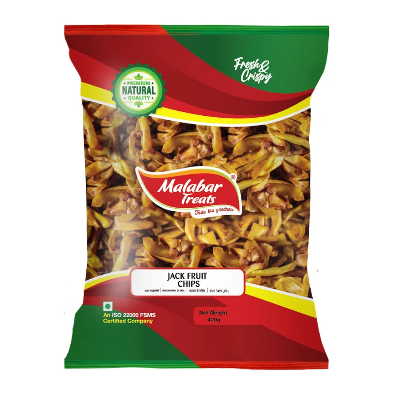 Malabar Treats Jackfruit Chips 400g