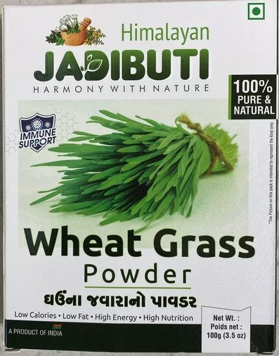 Jadibuti Whe Grass Pwd 100gm