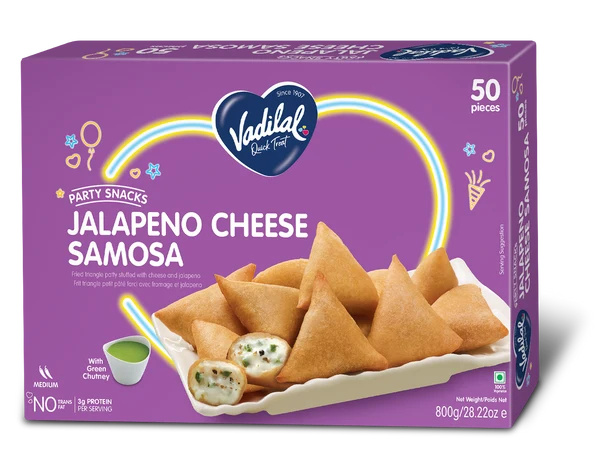 Vadilal Jala Chesse Samosa 800g