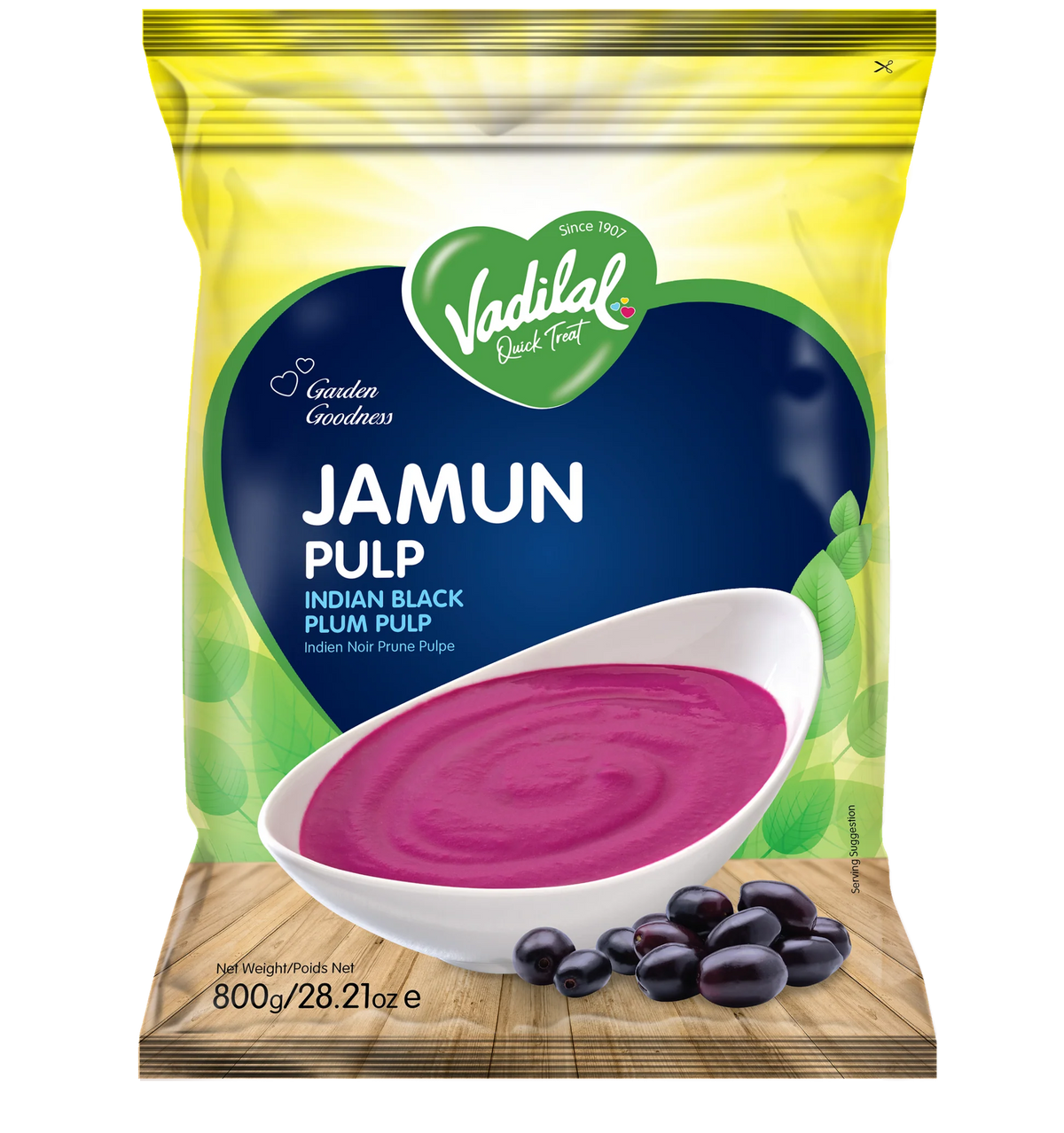 Vadilal Jamun Pulp 800g