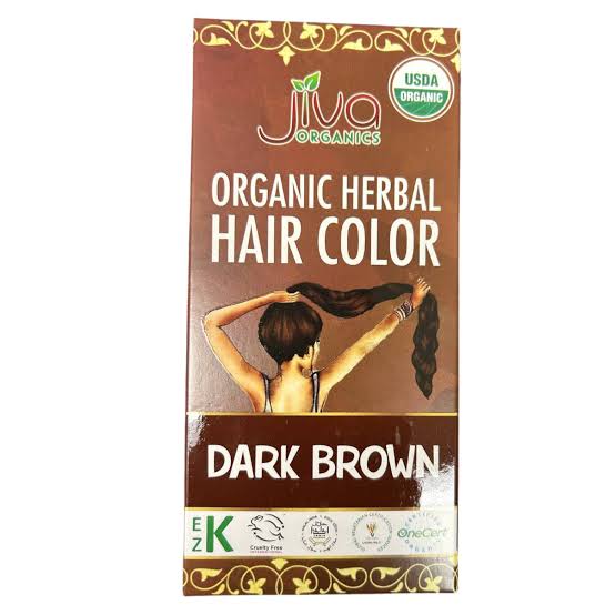 Jiva Herbal Hc Darkbrown 100g