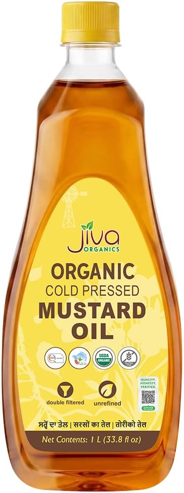 Jiva Org Cp Mustard Oil 1l