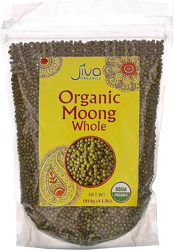 Jiva Org Moong Whole 4lb