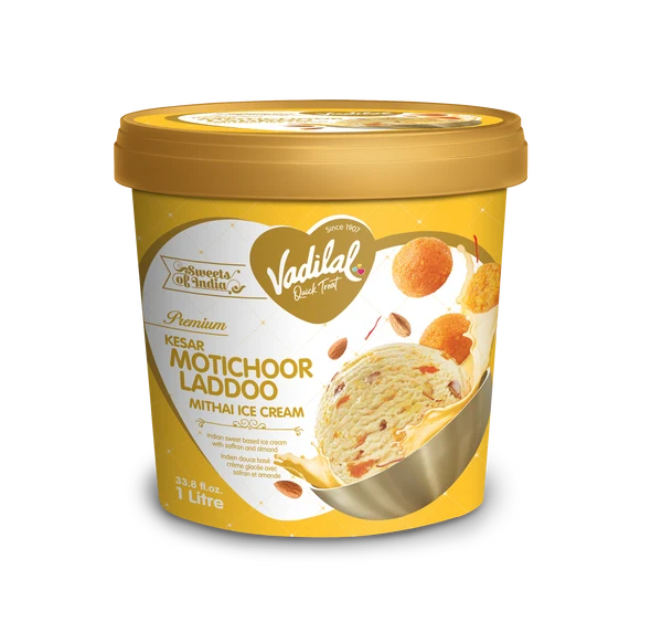 Vadilal Mootichoor Icecream 1l