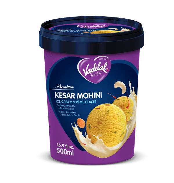 Vadilal Kesar Mohiniicecream 500ml