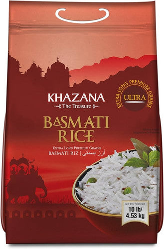 Khazana El Basmati Rice 10lb