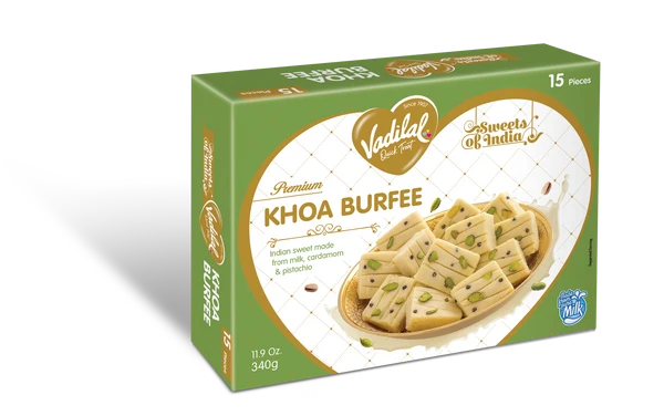 Vadilal Khoa Burfee 340g