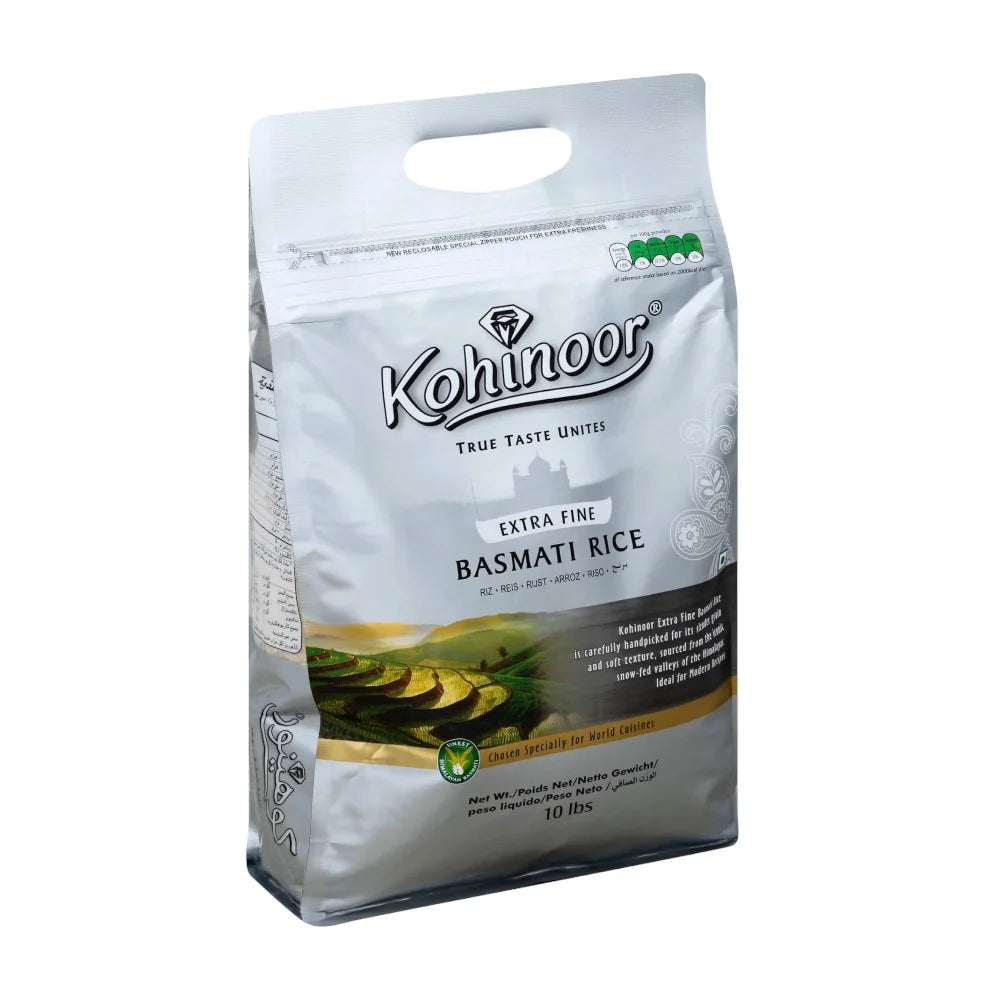 Kohinor Fine Basmati Rice 10lb