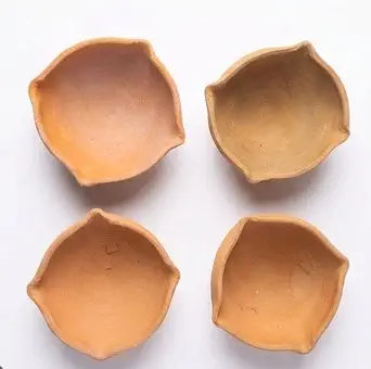 Kr Char Mukhi Diya 4pc