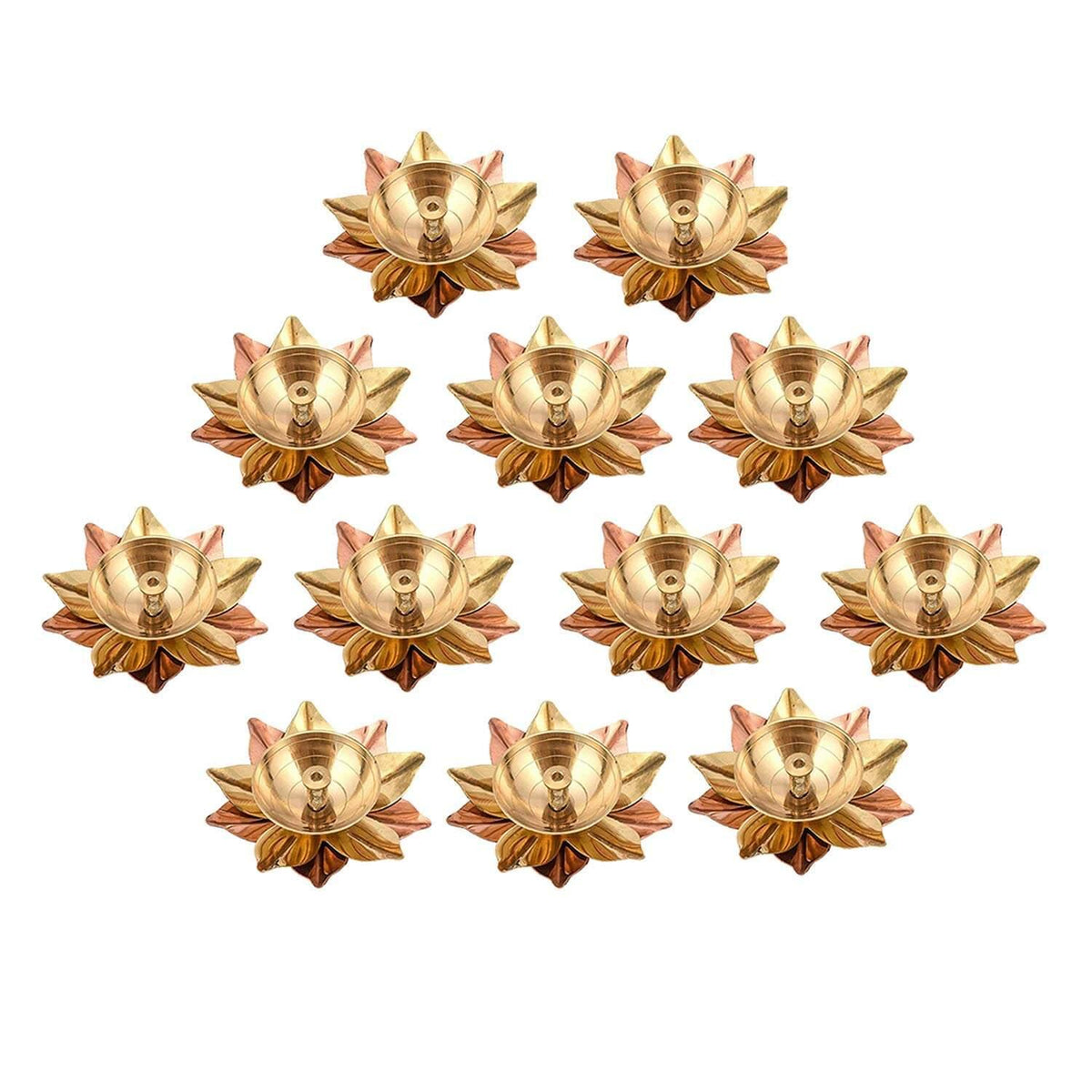 Kr Flower Diya 12pc