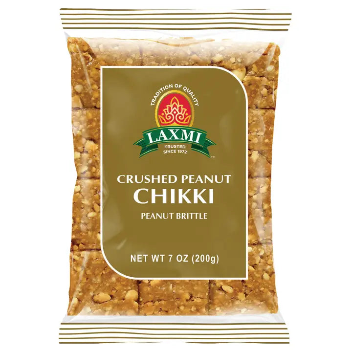 Laxmi Crushed Peanut Chikki 200g