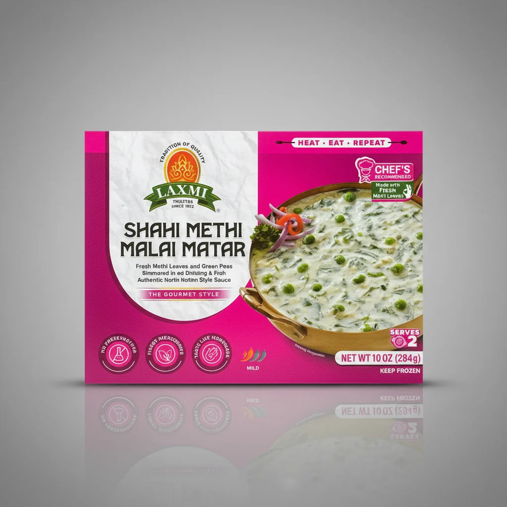 Laxmi Shahi Methi Malai Matar 10o