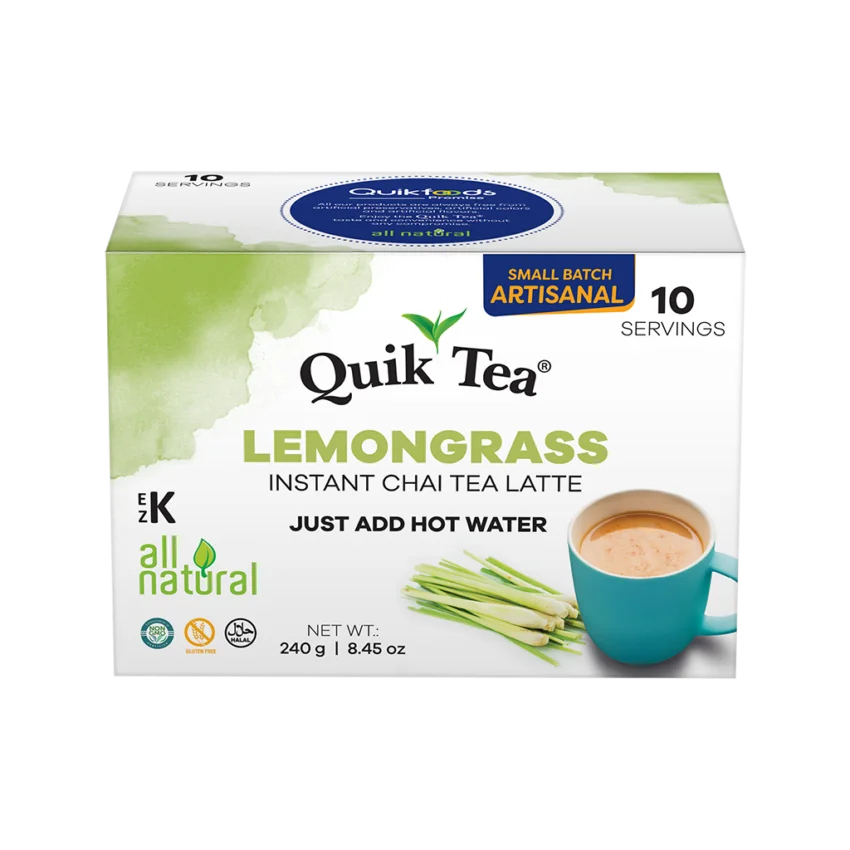 QUICKTEA VGN LEMONGRASS 10PCK