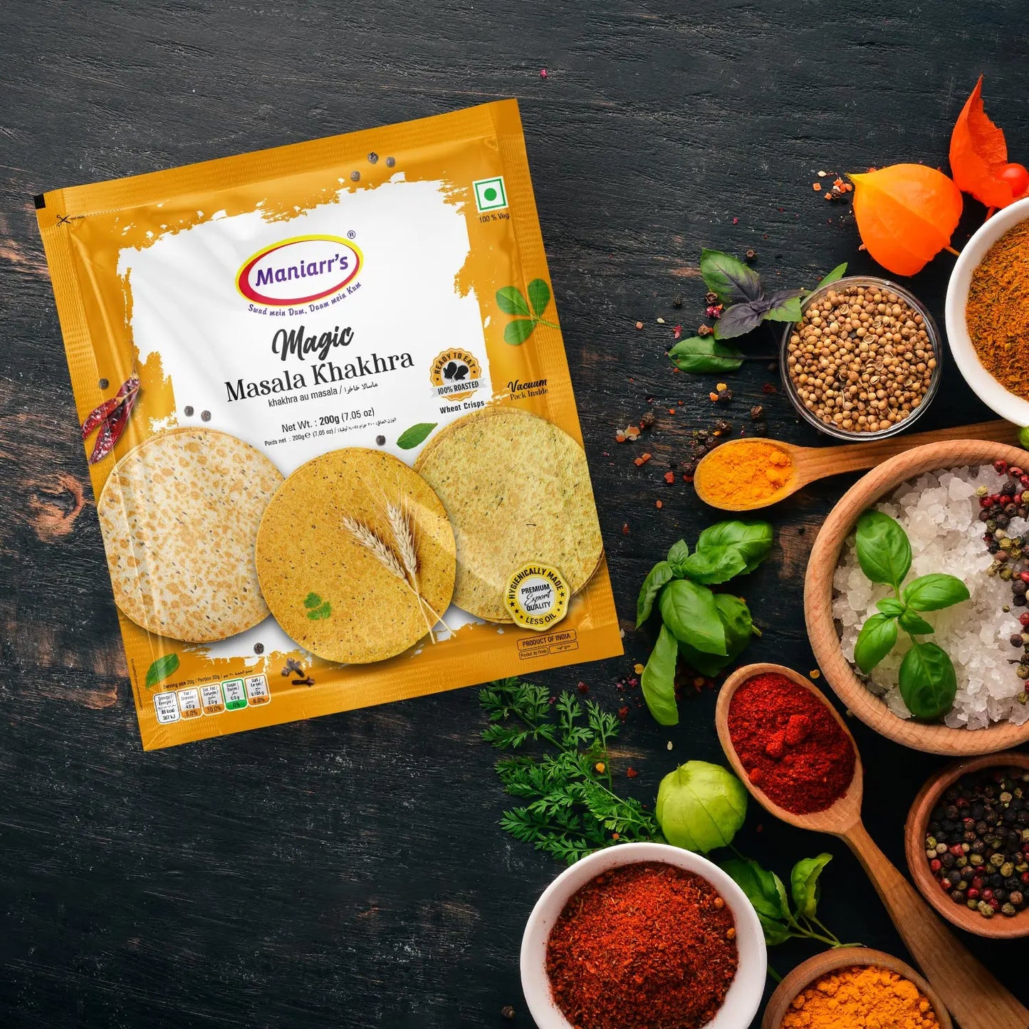 Maniarr's Masala Khakhra 200g