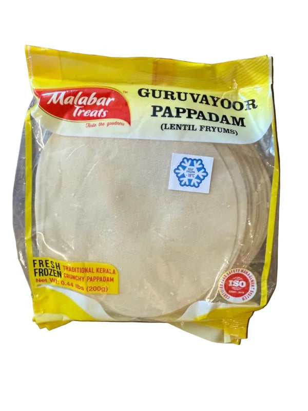 Malabar Treats Guruvayoor Pappadam 200g