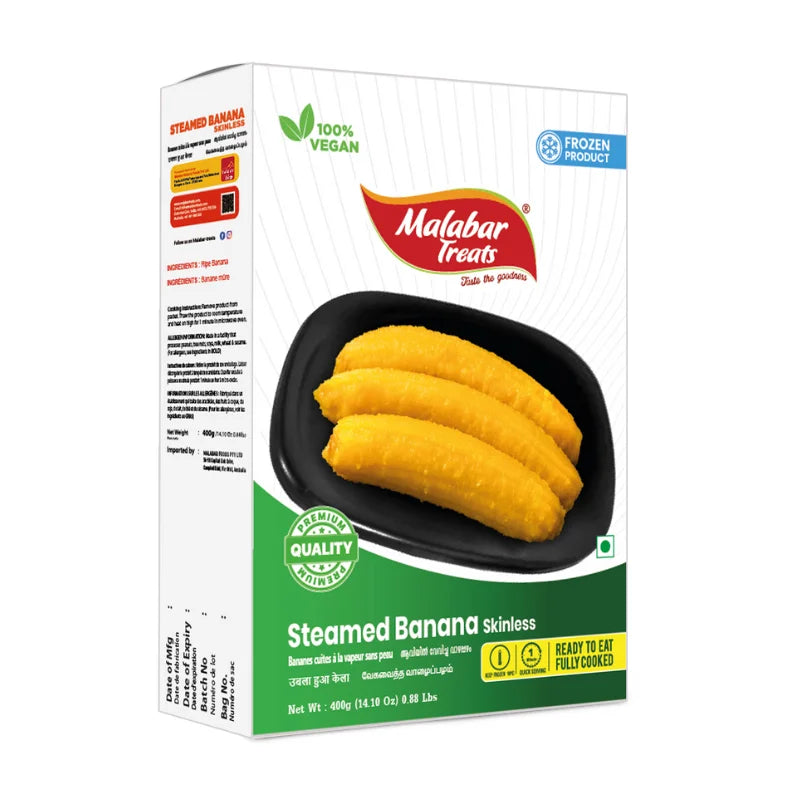 Malabar Treats Steamed Banana 400g