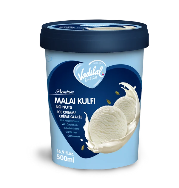 Vadilal Malai Kulfi Icecream 500ml
