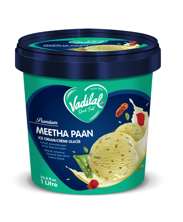 Vadilal Meetha Pan Icecream 1l
