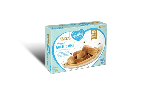 Vadilal Milk Cake No Sugar 340g