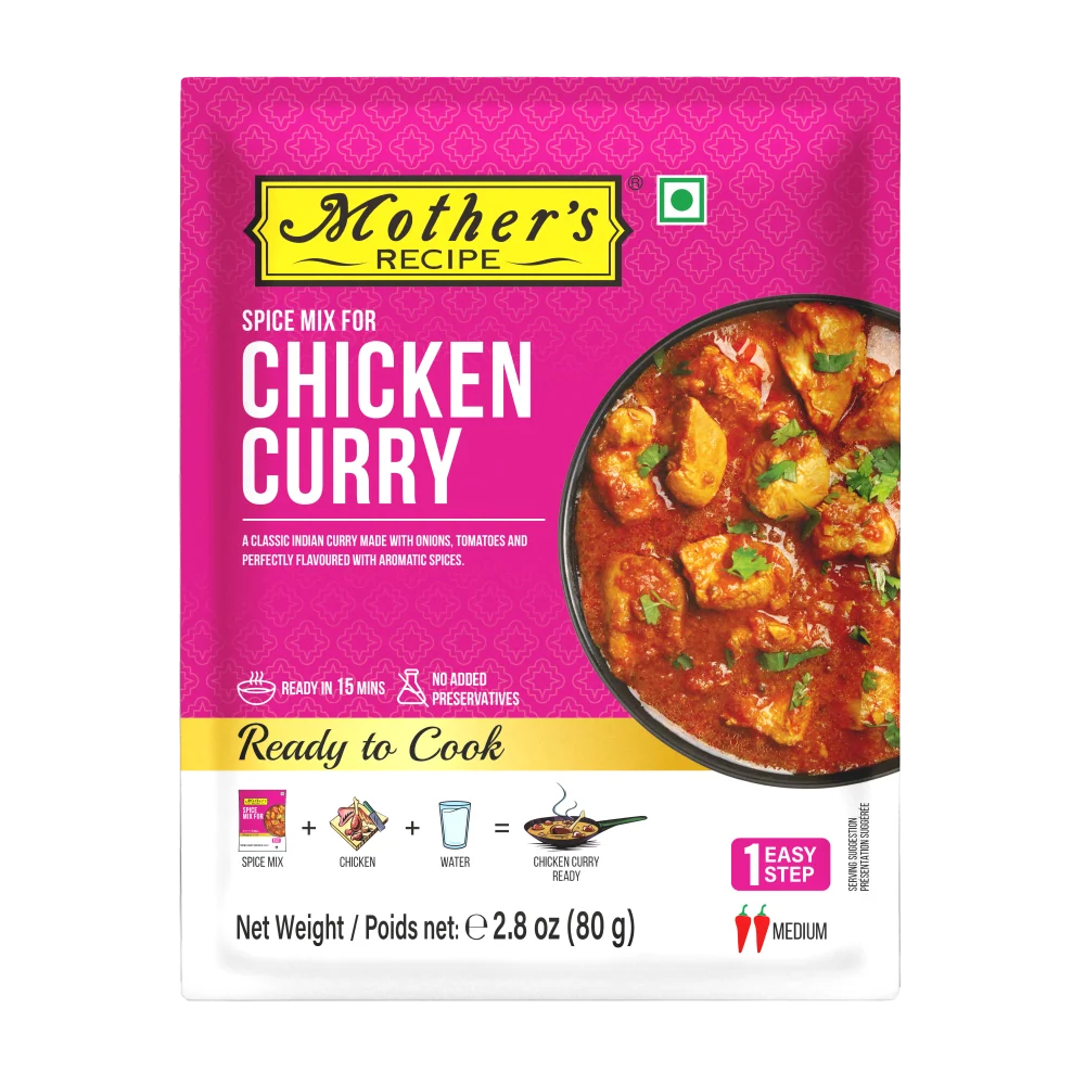 Mother's Recipe Chicken Curry Mix 80g