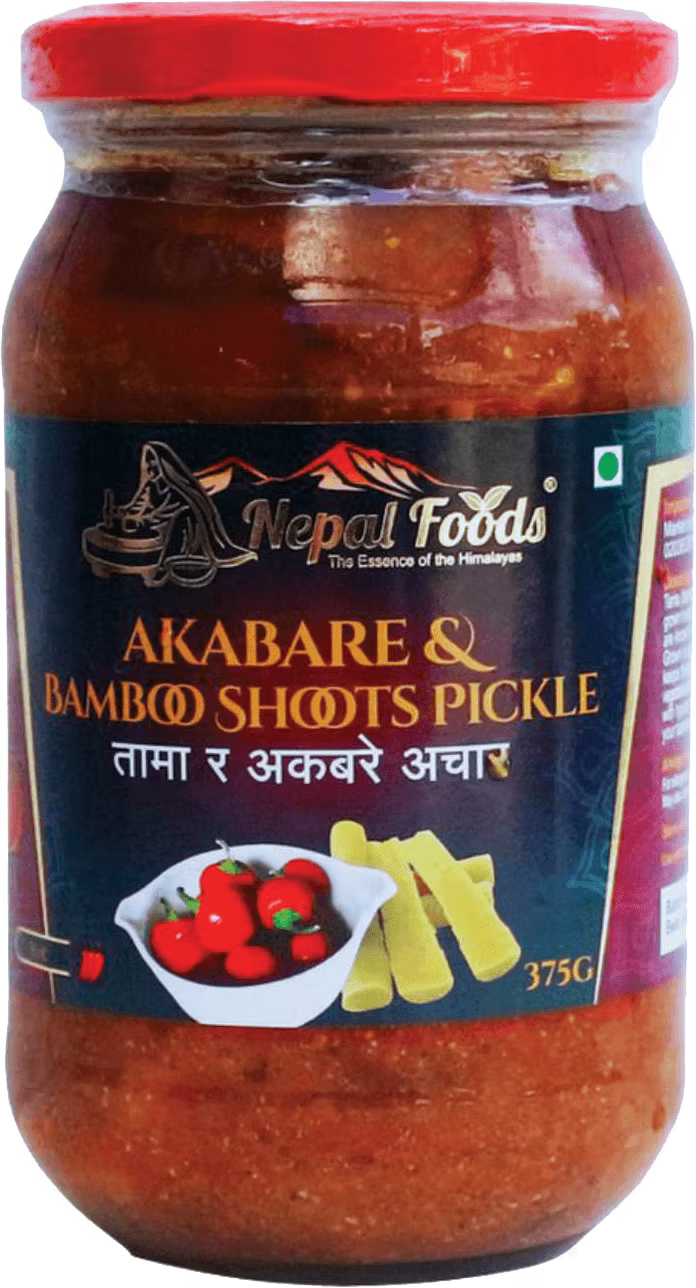 Nepal Foods Aka & Bamboo Pickle 375g