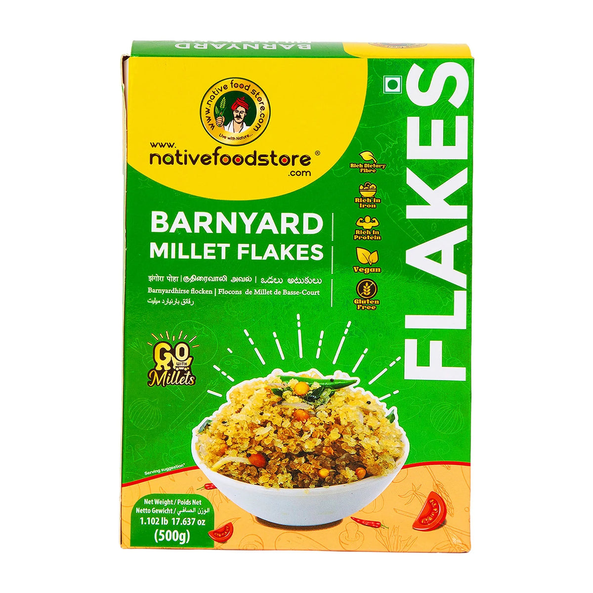 Nfs Barnyard Millet Flake 500g
