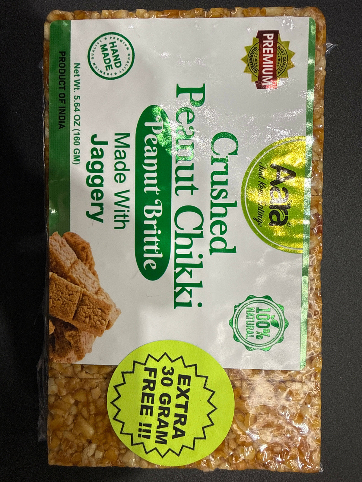 AARA CR PEANUT CHIKKI 160G