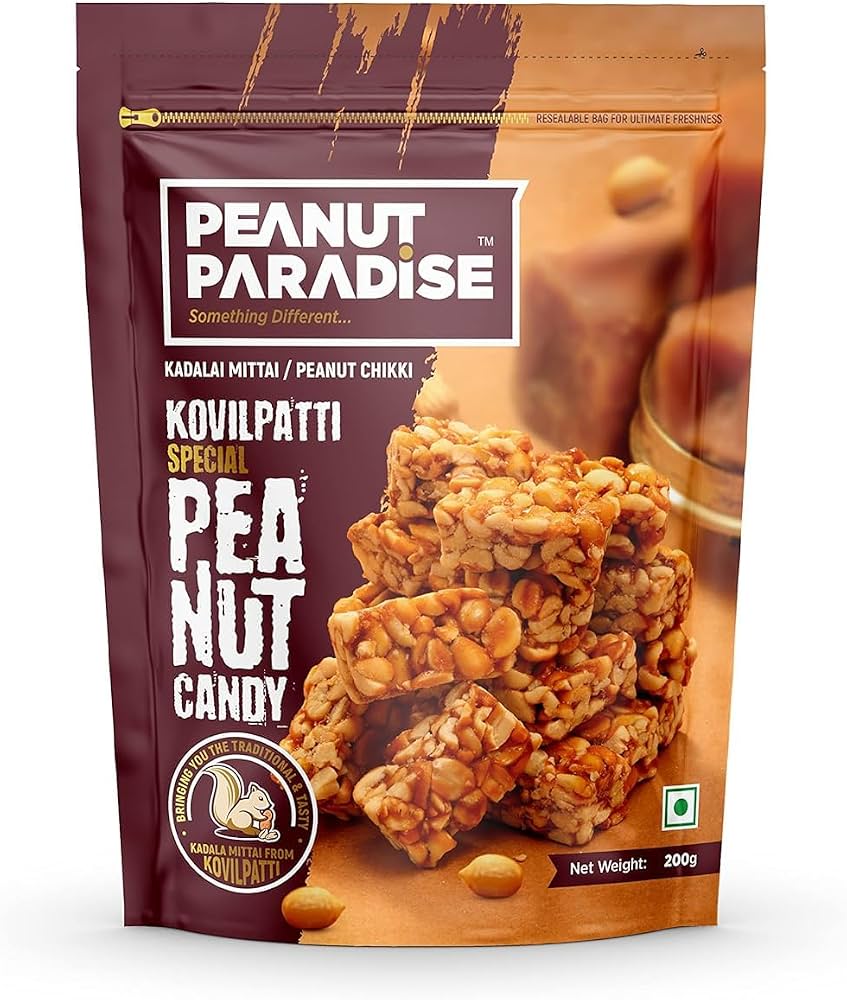PR KOVILPATTI PEANUT CHIKKI