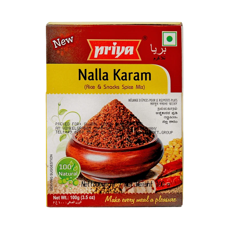 Priya Nalla Karam 100g
