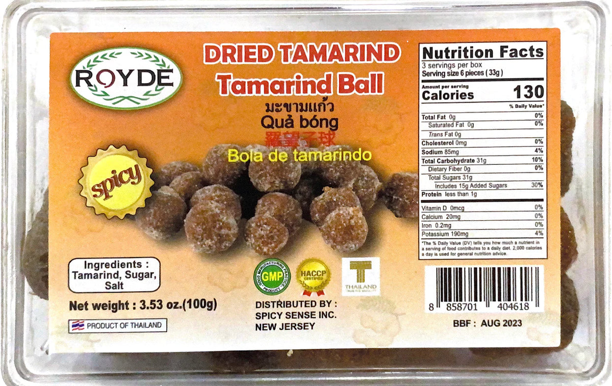 Royde Tamarind Ball Spicy 100g