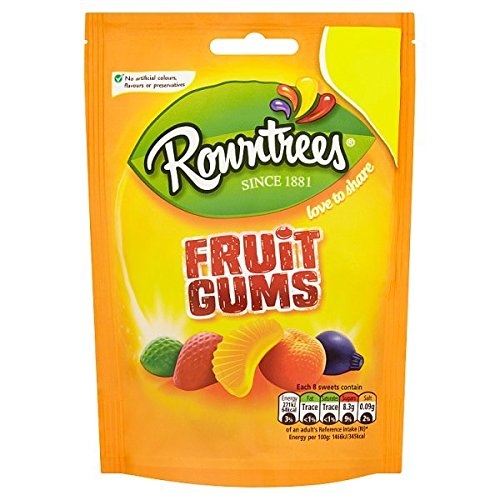 Rwntrees Fruit Gums G 120g