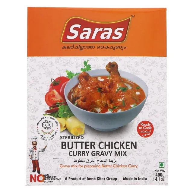 Saras Butter Chicken Mix 400g