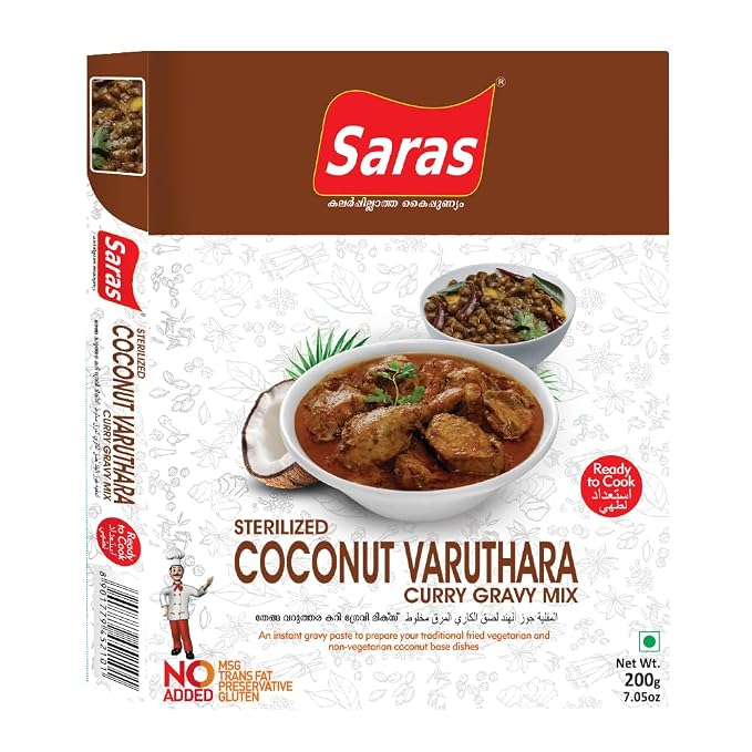 Saras Coco Varuthara Mix 200g