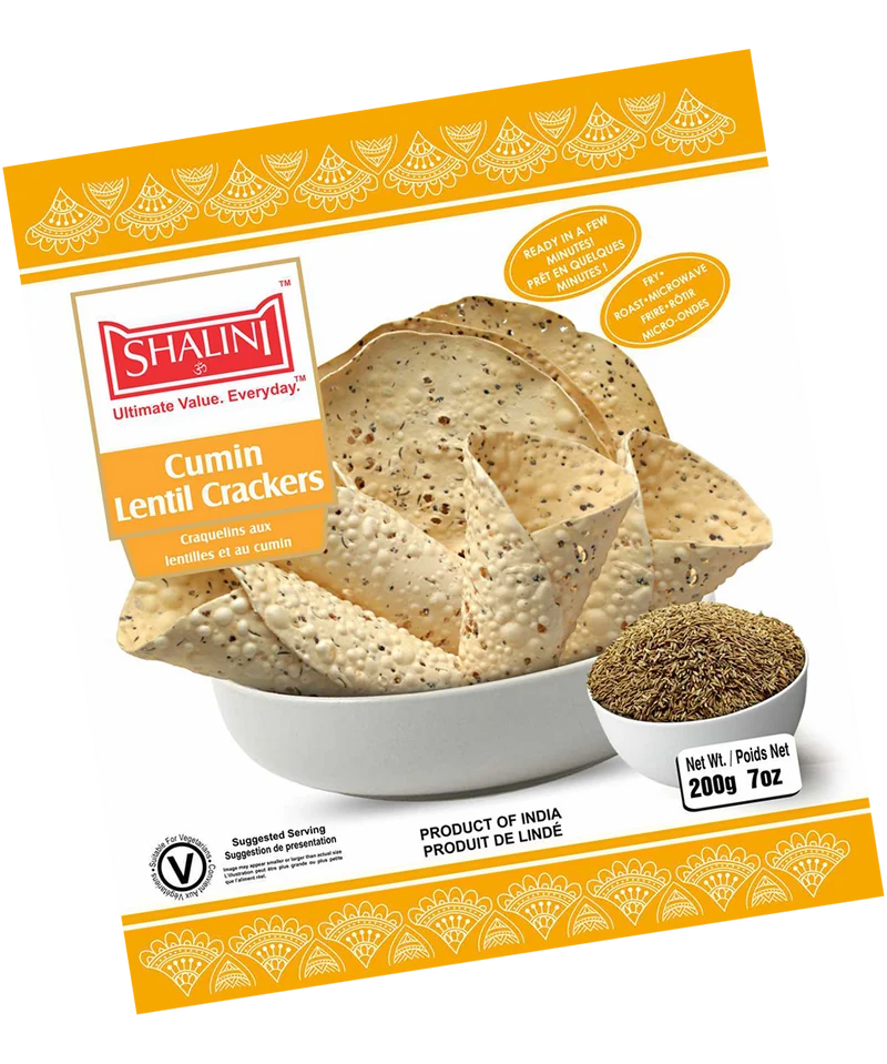 Shalini Cumin Crackers 200g