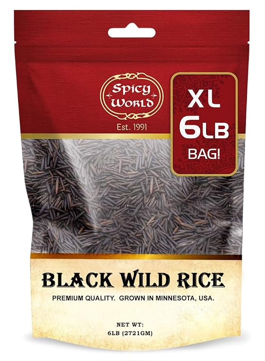 Spicy World Black Rice 6lb
