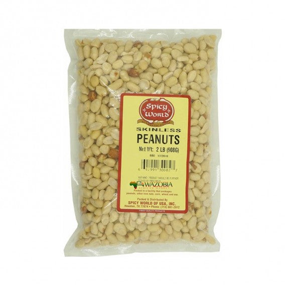 Spicy World Peanuts Skinless 2lb