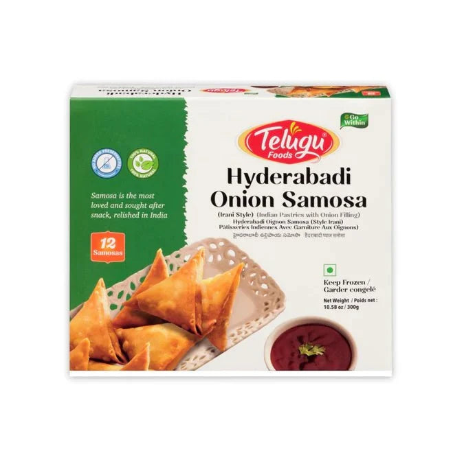 Telugu Foods Hyd Onion Samosa 300g