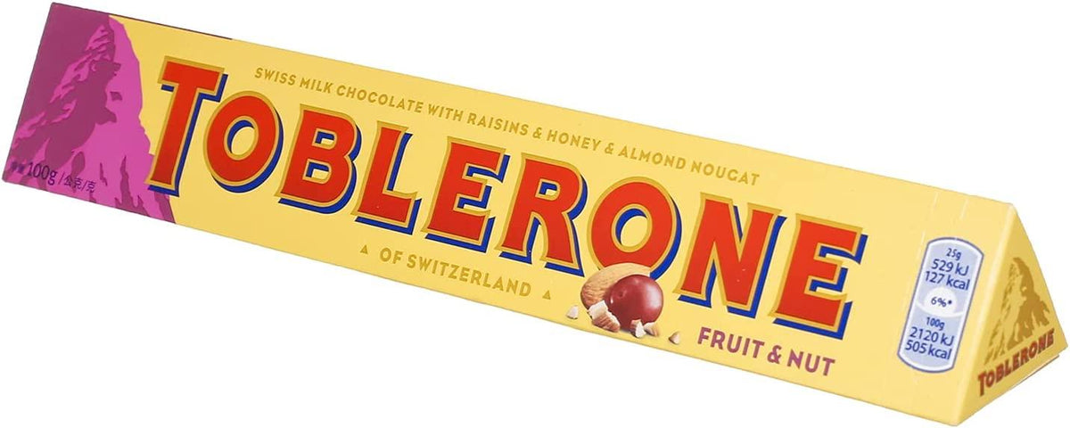 Toblerone Fruit&nut Choco 100g