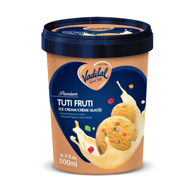 Vadilal Tuti Fruit Icecream 500ml