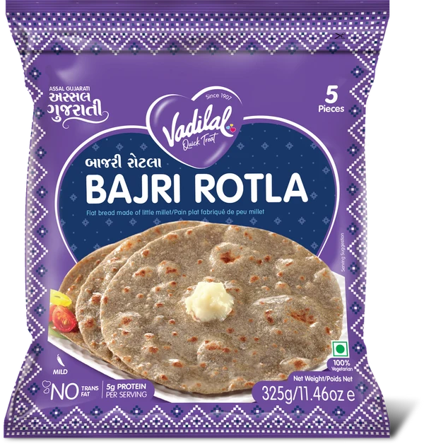 Vadilal Bajri Rotla 5pc