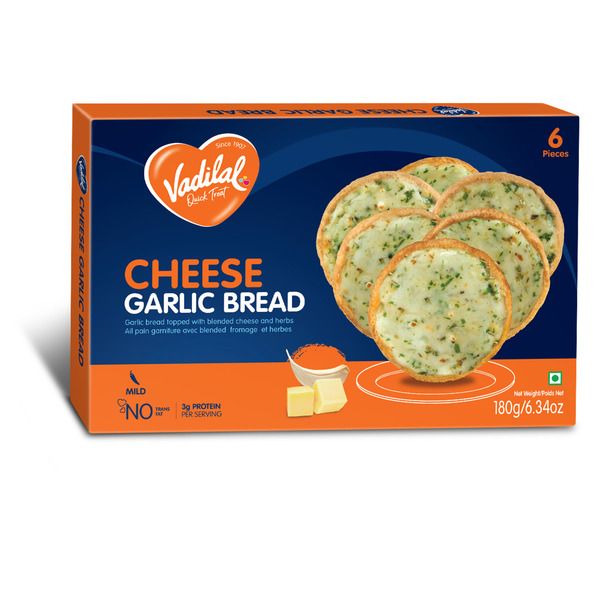 Vadilal Cheese Garlic Bread 180g