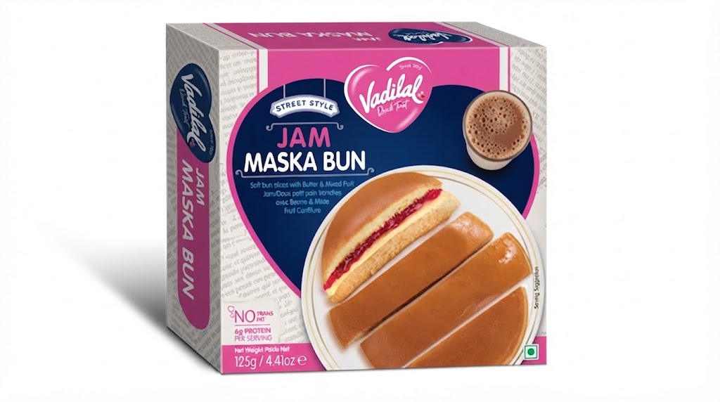 Vadilal Jam Msk Bun 125g
