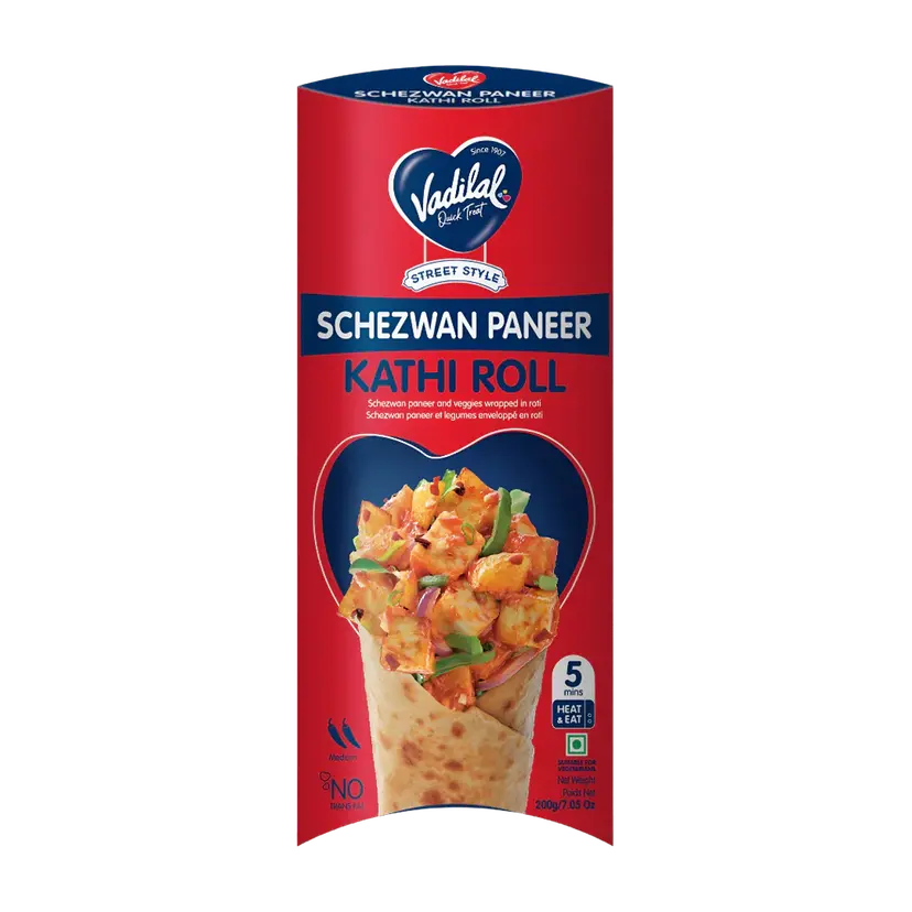Vadilal Schezwan Paneer Roll 200g