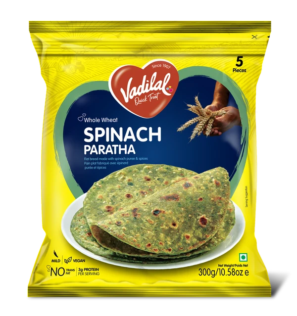 Vadilal Spinach Paratha 5pc