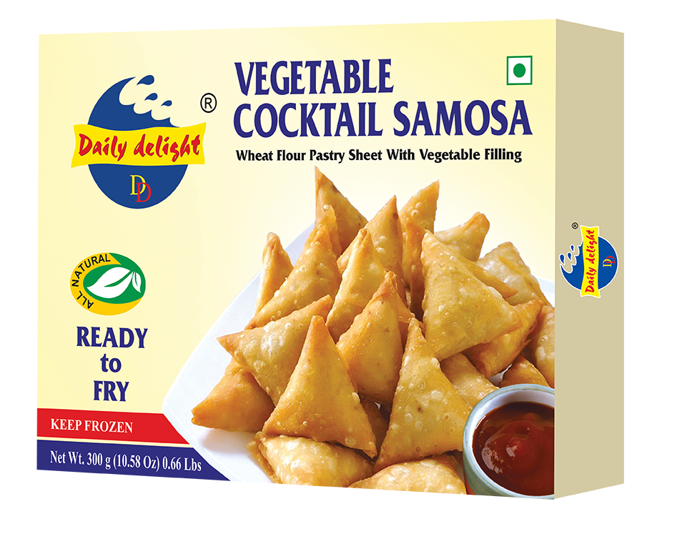 Daily Delight Veg Cocktail Samosa 300g