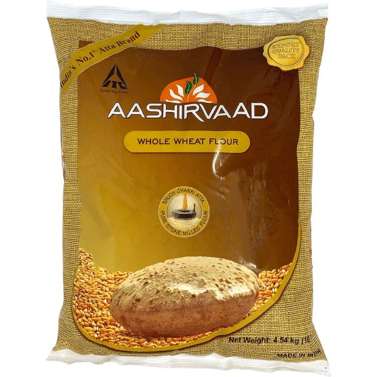 Aashirvaad Wh Wheat Atta 10lb