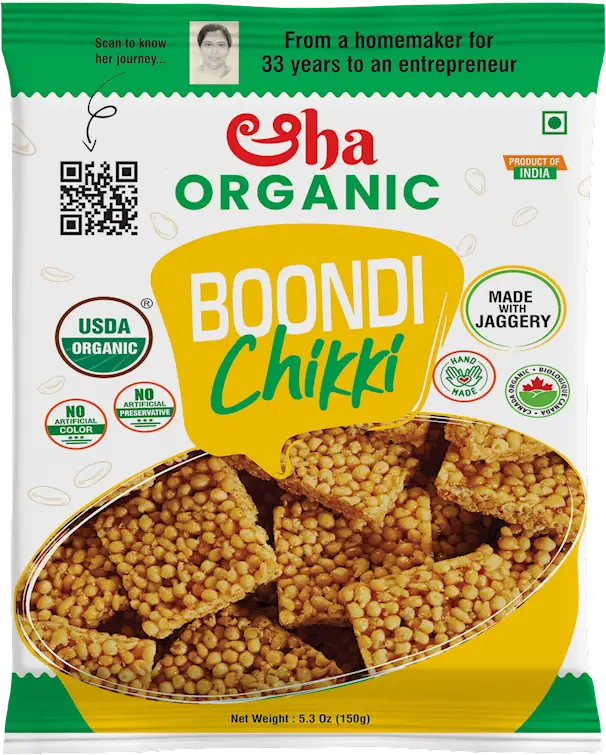 AHA BOONDI CHIKKI 150g