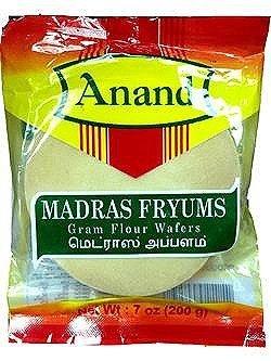 Anand Madras Fryums 200g