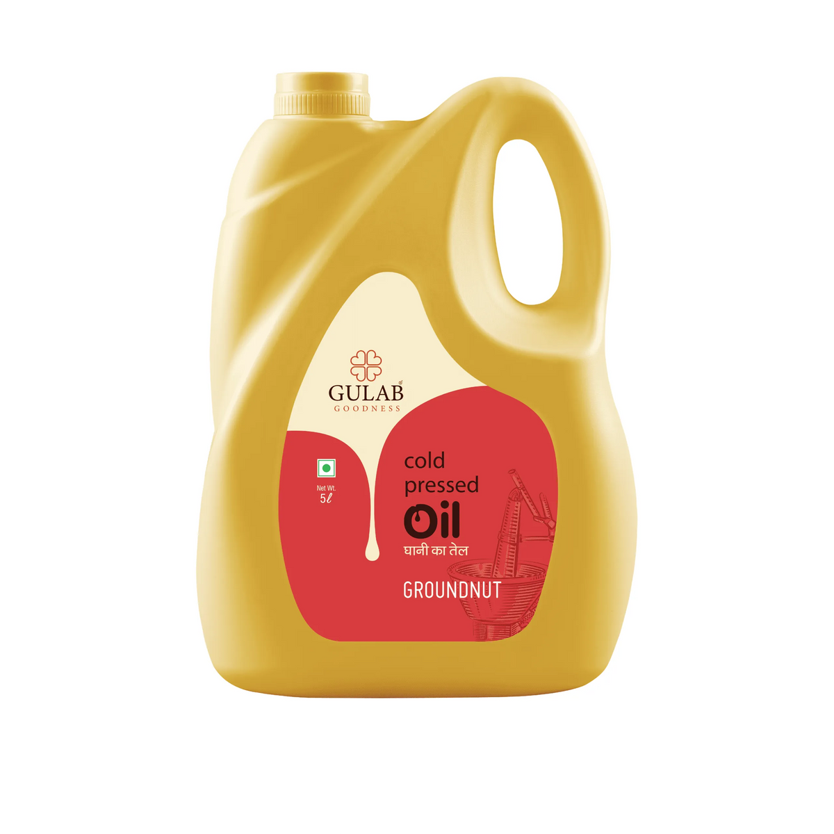 Gulab Cp Groundnut Oil 5ltr
